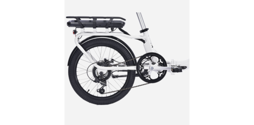 Vélo électrique pliant Nakamura E-FLEX 2.0 blanc – Image 2