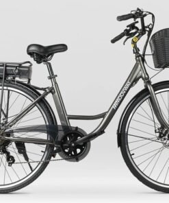 Vélo électrique ville Sunday MoovWay gris