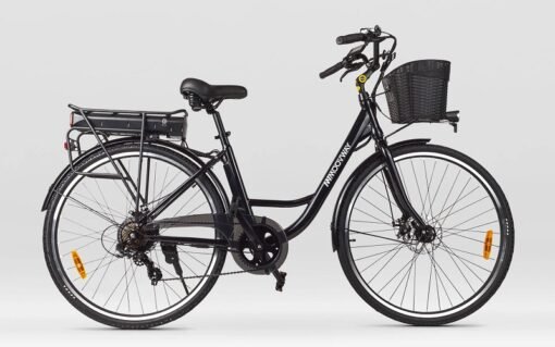 Vélo électrique ville Sunday MoovWay noir