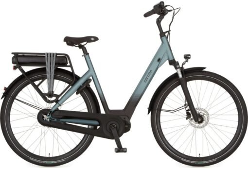 Vélo électrique ville performant CORTINA E-Octa DB8 vert