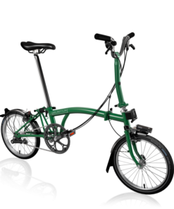 Vélo pliant BROMPTON C Line Explore 2023 guidon high Black lacquer