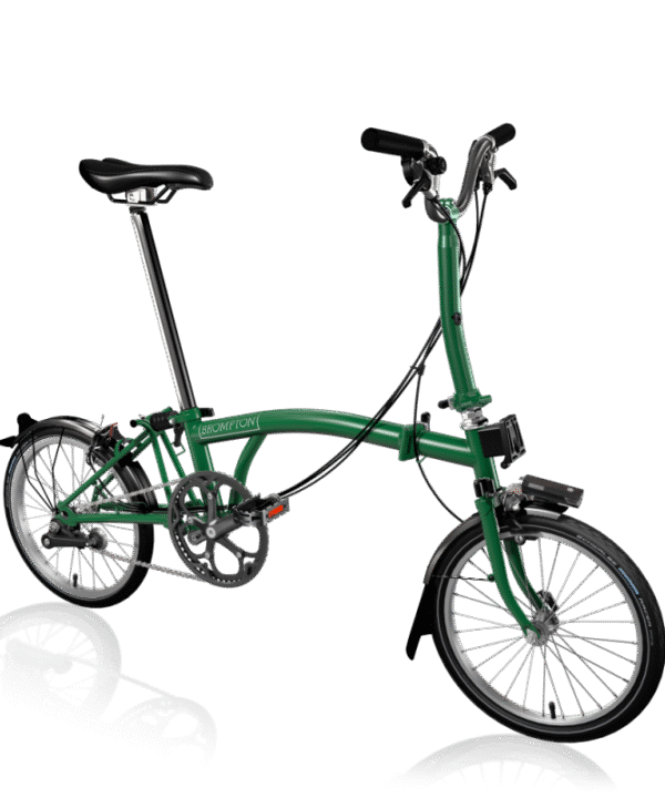 Vélo pliant BROMPTON C Line Explore 2023 guidon high Black lacquer