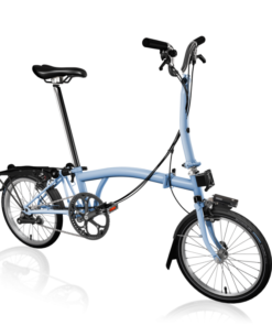 Vélo pliant BROMPTON C Line Explore 2023 guidon high bleu