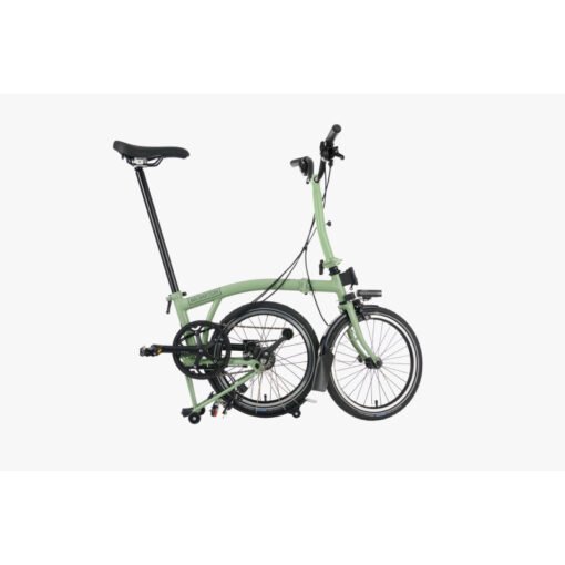 Vélo pliant BROMPTON C Line Explore 2023 guidon Mid menthe – Image 3