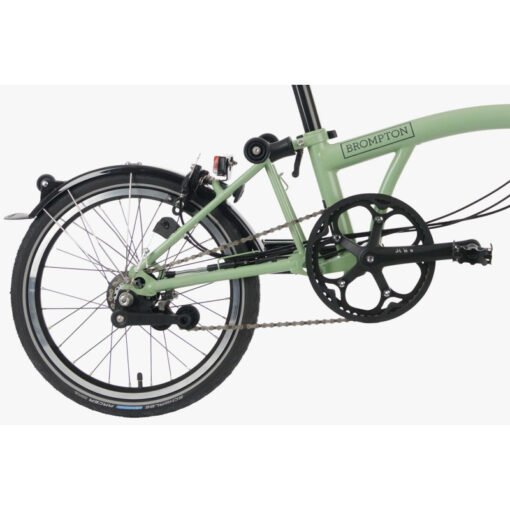 Vélo pliant BROMPTON C Line Explore 2023 guidon Mid menthe – Image 4