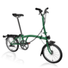 Vélo pliant BROMPTON C Line Explore 2023 guidon high vert