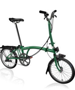 Vélo pliant BROMPTON C Line Explore 2023 guidon high vert