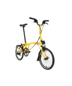 Vélo pliant BROMPTON C Line Explore 2023 jaune