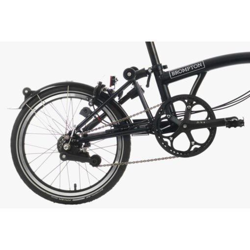 Vélo pliant BROMPTON C Line Urban 2023 noir – Image 3