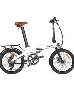 Vélo pliant électrique compact VENILU Vida blanc