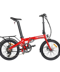 Vélo pliant électrique compact VENILU Vida rouge