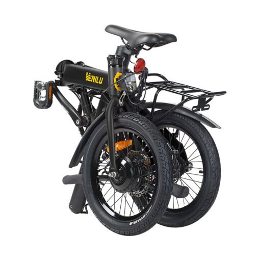 Vélo pliant électrique léger VENILU Urbana X noir – Image 8