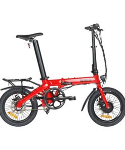 Vélo pliant électrique léger VENILU Urbana X rouge