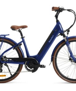 Vélo ville électrique BEAUFORT Babett 28" 468 Wh bleu
