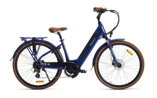 Vélo ville électrique BEAUFORT Babett 28" 468 Wh beige – Image 3