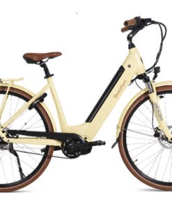 Vélo ville électrique BEAUFORT Bay 28" 630 Wh jaune