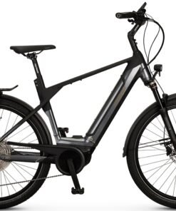 Vélos de trekking électrique Kreidler Vitality Eco 10 Sport Shimano Deore XT Diamant gris