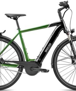 Vélos de trekking électriques Breezer Powertrip Evo IG 2.3+ vert/noir