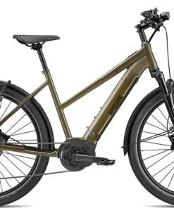 Vélos de trekking électriques Breezer Powerwolf Evo SM 2.1+ ST olive