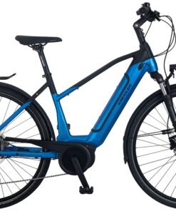 Vélos de trekking électriques Kreidler Vitality Eco 7 Sport Trapèze bleu