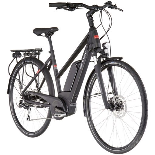 Vélos de trekking électriques Ortler Bergen Trapèze noir – Image 8
