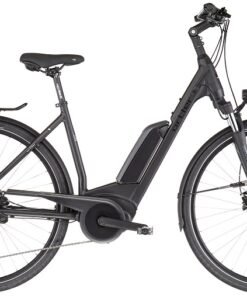 Vélos de trekking électriques Ortler Bozen Performance Wave noir
