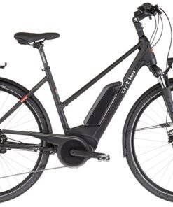 Vélos de trekking électriques Ortler Bozen Trapèze noir