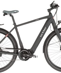 Vélos de trekking électriques Ortler E-Montreux noir
