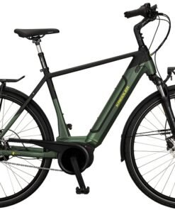 Vélos de ville électrique Kreidler Vitality Eco 8 Diamant Nexus RT vert
