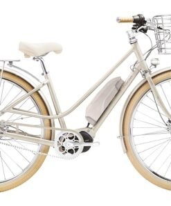 Vélos de ville électriques Creme Eve 'E 5 Femme beige