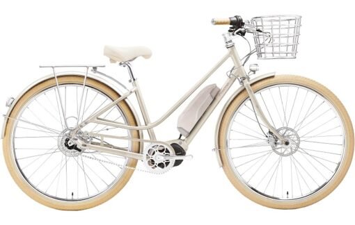 Vélos de ville électriques Creme Eve 'E 5 Femme beige