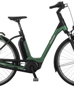 Vélos de ville électriques Kreidler Vitality Eco 3 Comfort Shimano Nexus Wave vert