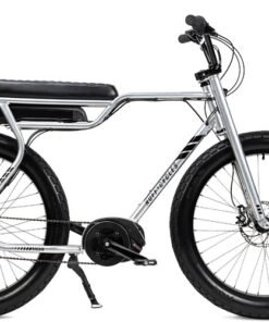 Vélos de ville électriques Ruff Cycles Biggie Bosch Performance Line CX 500Wh argent
