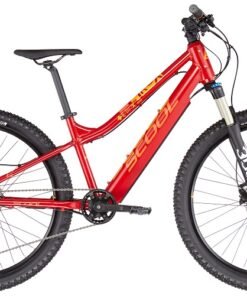 Vélos électriques enfant s'cool e-troX Race 24 9-S Enfant rouge