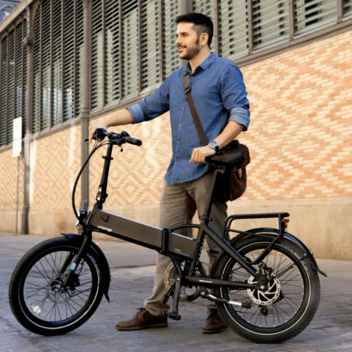 Vélos électriques urbain Legend Ebikes Monza noir – Image 2