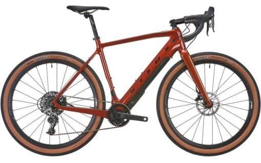 Vélos gravel électriques Vitus E-Substance C Rival rouge