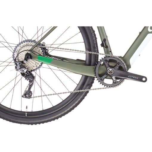Vélos gravel électriques Wilier Jena Hybrid olive/blanc – Image 3