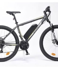 VTT électrique Makadam VAE E-FOREST Homme Noir 27″ 21 Vitesses