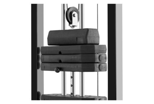 APPAREIL DE MUSCULATION MULTIFONCTION - 150 KG - 24 POIDS DE 6 8 KG – Image 3