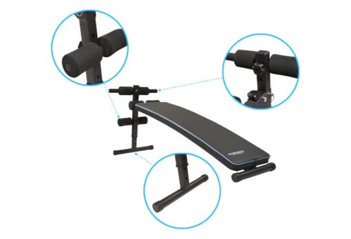 BANC DE MUSCULATION APOLLON APPAREIL DE FITNESS MULTIFONCTION AVEC HAUTEUR D'INCLINAISON RÉGLABLE – Image 7