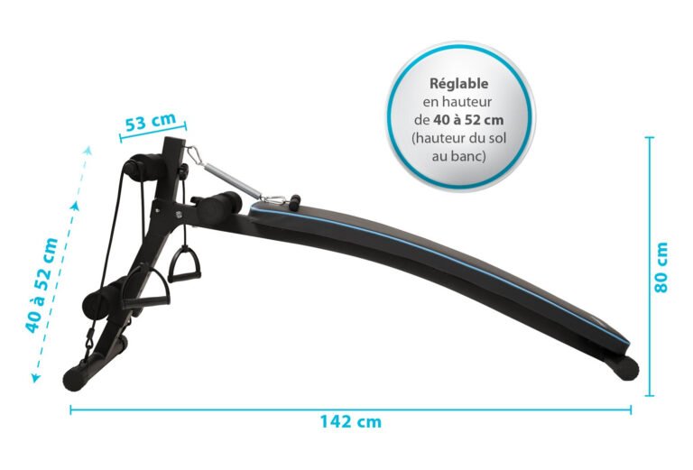 BANC DE MUSCULATION ARTEMIS APPAREIL DE FITNESS MULTIFONCTION