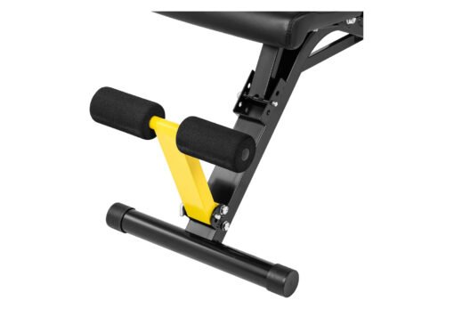 BANC DE MUSCULATION PLIABLE - ASSISE ET DOSSIER RÉGLABLES – Image 4