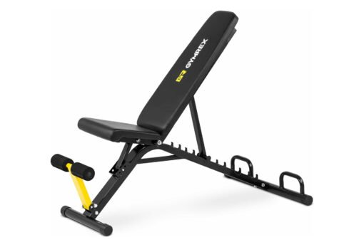 BANC DE MUSCULATION PLIABLE - ASSISE ET DOSSIER RÉGLABLES