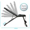 BANC DE MUSCULATION PLIABLE ATHENA- APPAREIL DE FITNESS MULTIFONCTION – Image 8