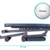 BANC DE MUSCULATION PLIABLE ATHENA- APPAREIL DE FITNESS MULTIFONCTION – Image 5