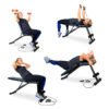 BANC DE MUSCULATION PLIABLE ATHENA- APPAREIL DE FITNESS MULTIFONCTION – Image 3