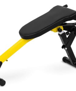 BANC LOMBAIRES - RÉGLABLE - PLIABLE - 130 KG FITNESS SPORT MUSCULATION
