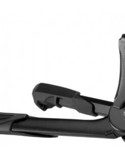 BEQUILLE VELO DOUBLE CENTRALE URSUS JUMBO 28 -700 PLIABLE ALU NOIR (300MM) - SUPPORTE POIDS 100KGS (LIVRE SUR CARTE)