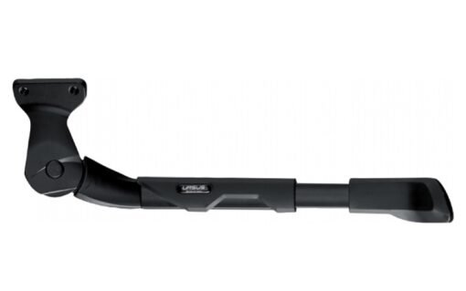 BEQUILLE VELO LATERALE ARRIERE URSUS KING EVO 27.5-29'' NOIRE REGLABLE FIXATION 2 VIS SUR BASE ENTRAXE 18MM - SUPPORTE 35KGS (LIVRE SUR CARTE)
