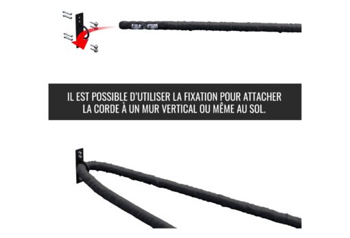 CORDE ONDULATOIRE | BATTLE ROPE | 6 VARIANTES – Image 5
